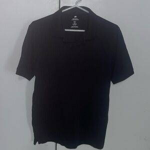 Black Polo style H&M shirt
